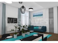 В 5-м районе Будапешта предлагается на продажу 3-х комнатная квартира - люкс. 