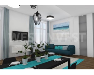 В 5-м районе Будапешта предлагается на продажу 3-х комнатная квартира - люкс. 